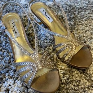 Pre loved item: Nina Heels (color: champagne)